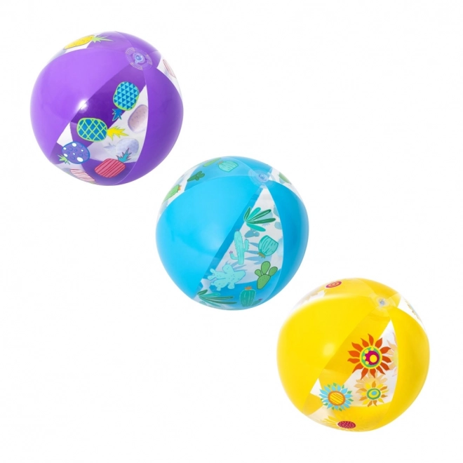 Šareni napuhavajući plažni balon Bestway Groove 'n Splash 51 cm voće