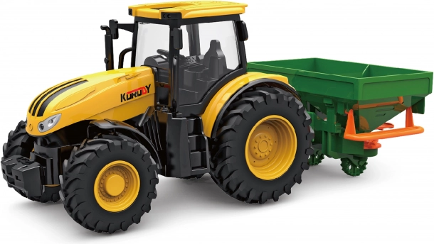 Dječji traktor sa svjetlosnim i zvučnim efektima i priborom 27,5 cm