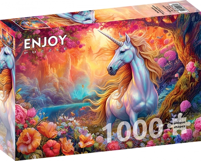 Uživaj u puzzli čarobni jednorog 1000 dijelova