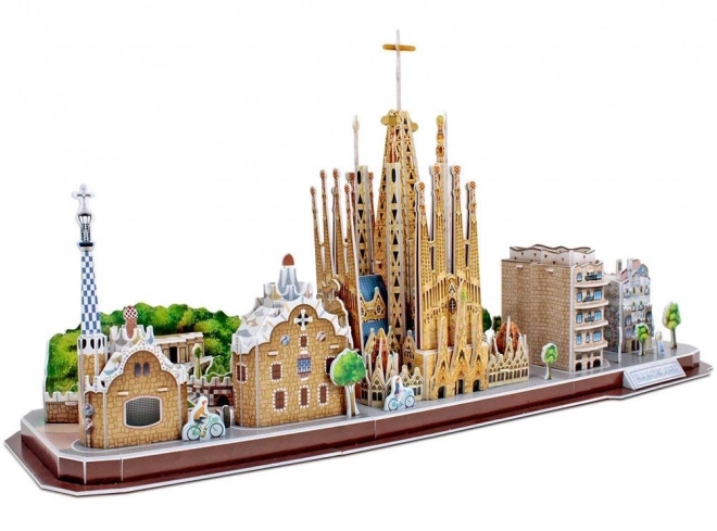 3D slagalica City Line Barcelona