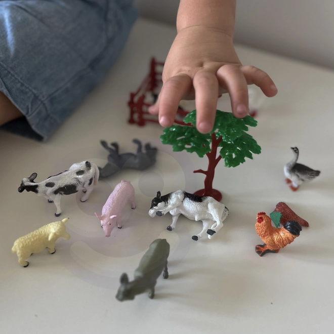 Woopie set figurica životinja sa farme 14 kom