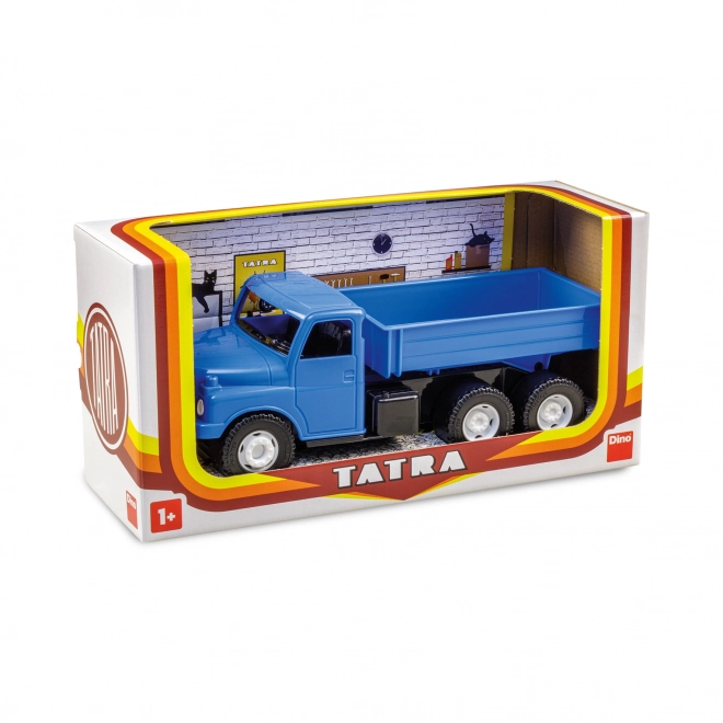Auto teretni Tatra 148 kamion plastični 30cm plava u kutiji 35x18x13cm