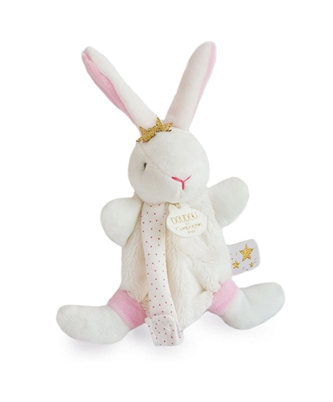 Doudou igračka s držačem za dudu zeko 15 cm