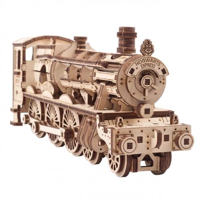 Ugears 3D drvena mehanička slagalica Harry Potter Hogwarts Express