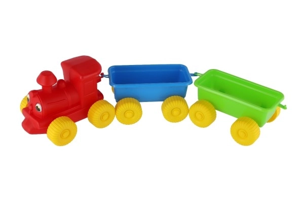Vlak + 2 vagona plast 60cm u mreži