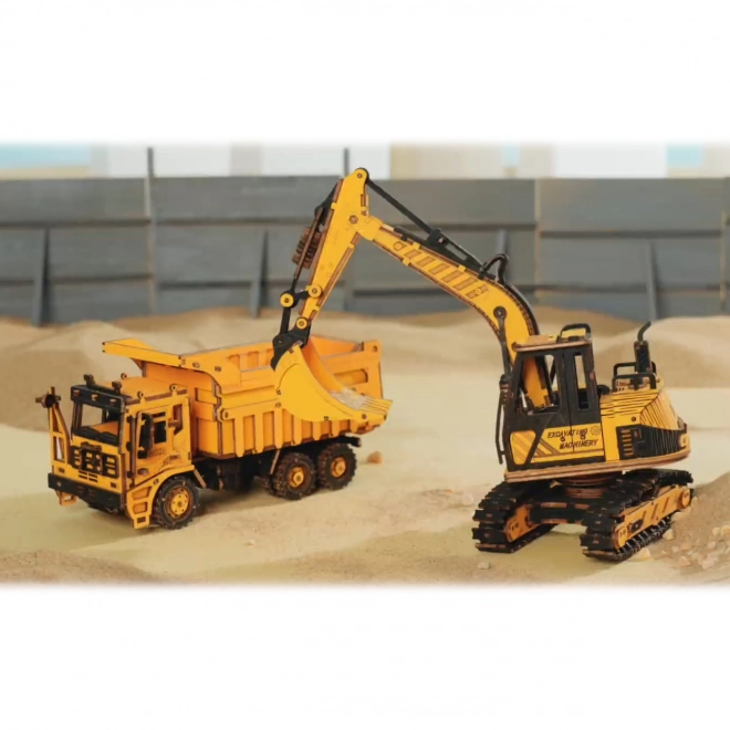 RoboTime drvene 3D slagalice - Kamion