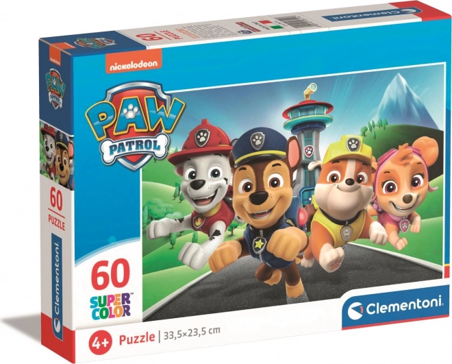 CLEMENTONI Puzzle Psići u ophodnji 60 komada