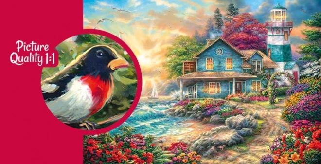 Puzzle Izlazak sunca na moru 2000 dijelova