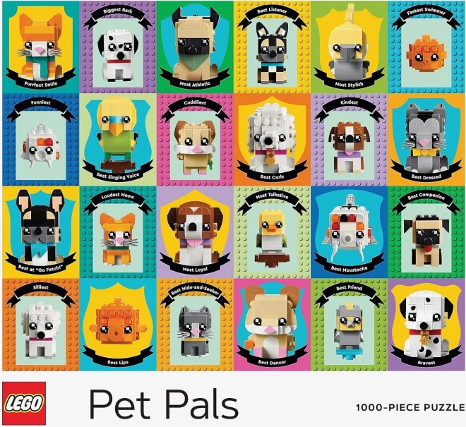 Puzzle LEGO Životinjski Prijatelji 1000 Dijelova