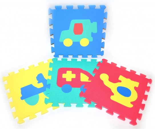 Mekani puzzle blokovi Prometna sredstva