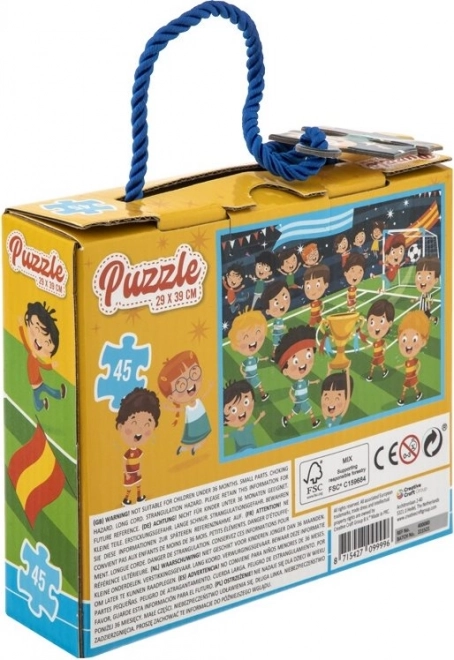Puzzle Nogomet 45 dijelova