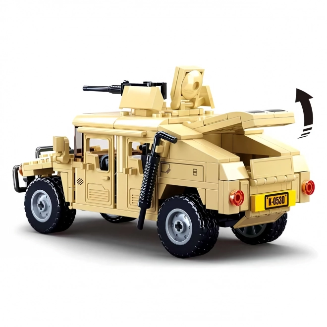 Sluban Army Model Brick M38-B0837 Hummer vojni terenac