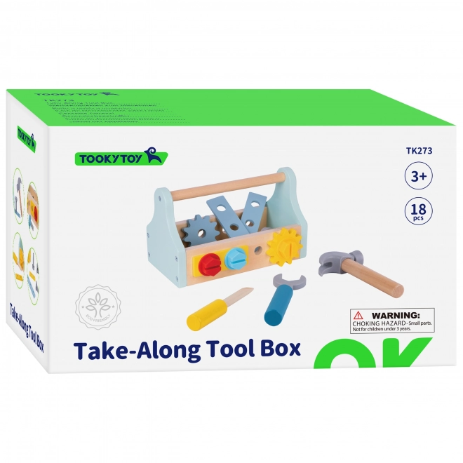 Drvena set alata Tooky Toy