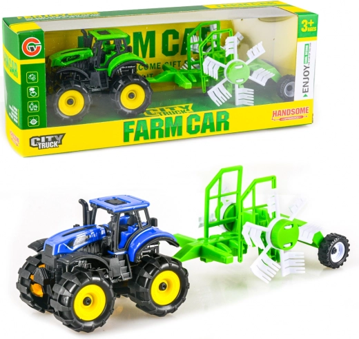 Traktor na inercijski pogon s prikolicom