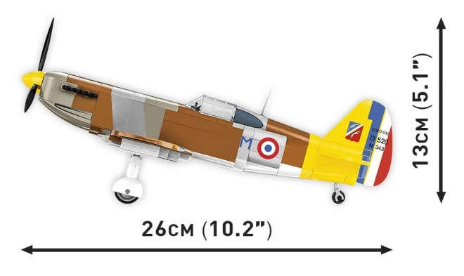 COBI 5734 II SVJ Dewoitine D.520, 1:32, 335 k, 1 f