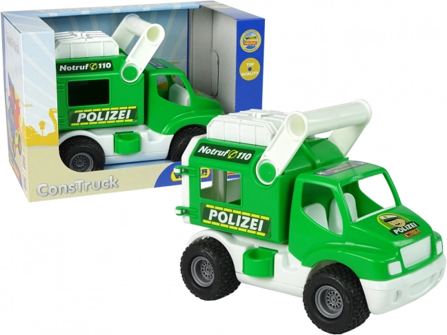 Policijski automobil ConsTruck zeleni Polesie