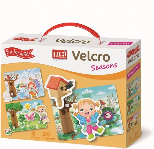 Pexi Velcro slagalice - Godišnja doba