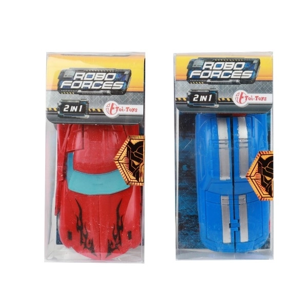 Transformer auto/robot plast 10 cm mix boja u plastičnoj kutiji 5x10,5cm