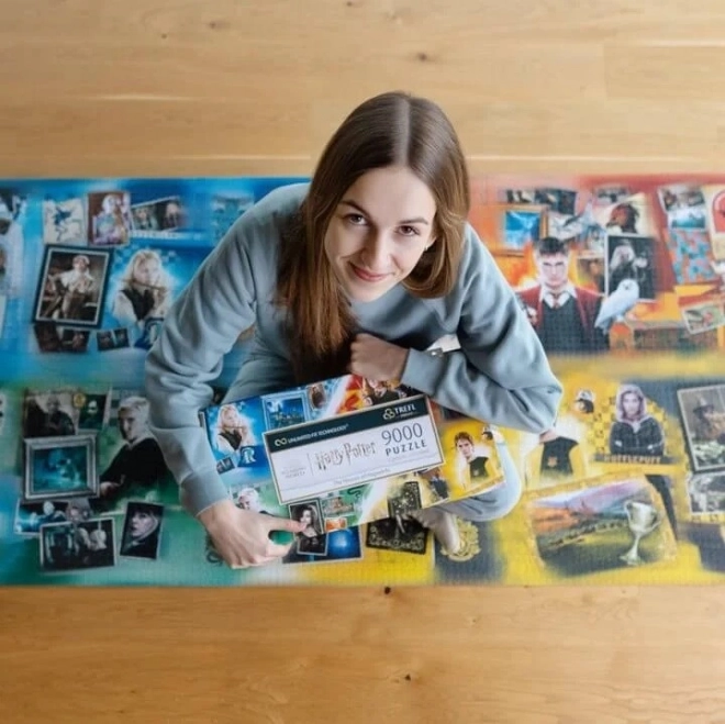 TREFL Puzzle UFT Harry Potter: Hogwarts 9000 komada