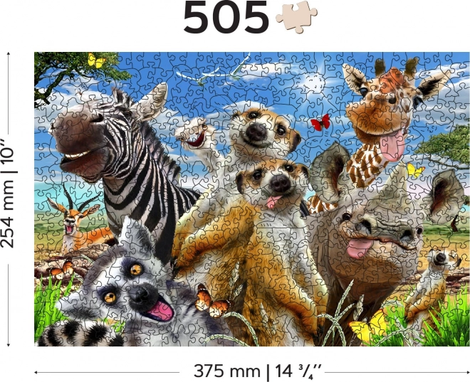 Wooden City drvene puzzle Dobrodošli u Afriku 505 dijelova