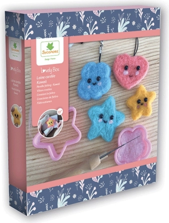 Lovely Box set za filcanje Kawaii – kreativni set za izradu privjesaka