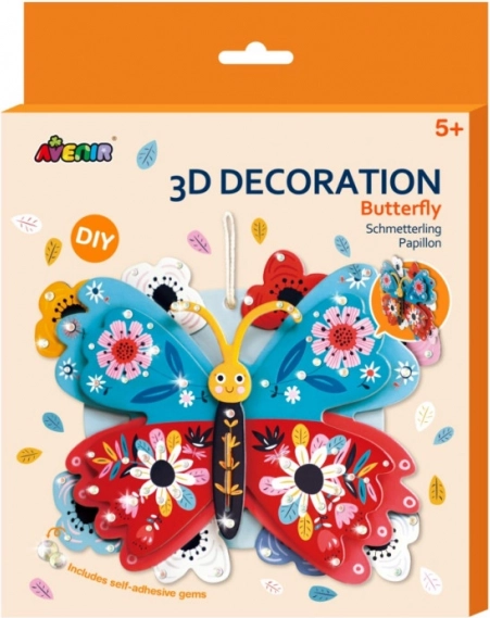 3D dekoracija - Leptir