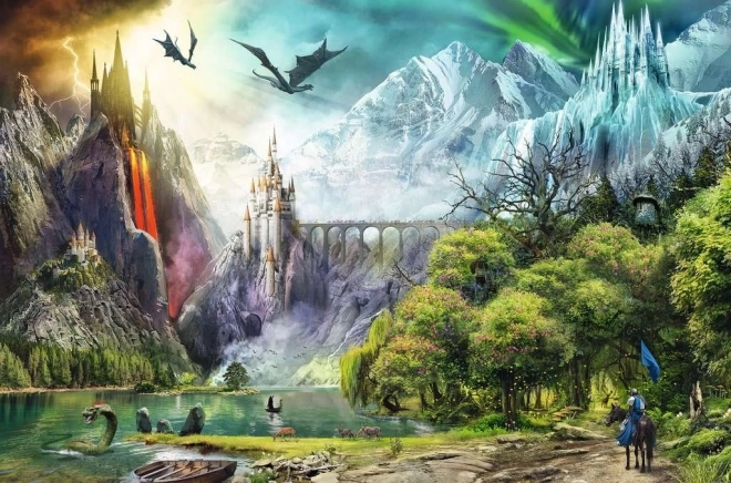 Puzzle Ravensburger Vlast Draka 3000 dijelova