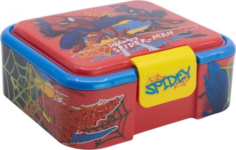 Kutija za užinu SPIDER-MAN, 3 pretinca