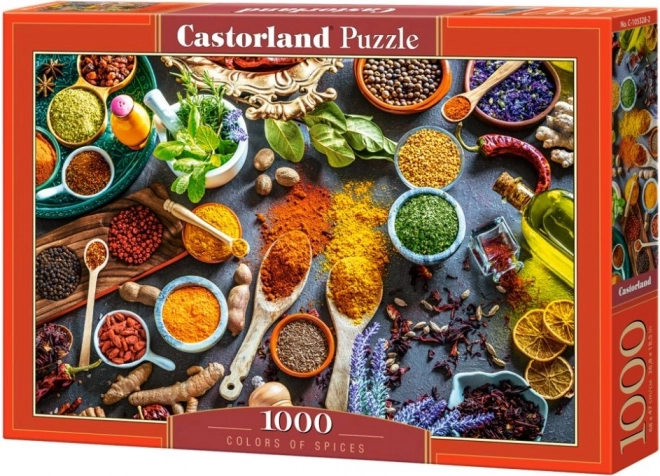 CASTORLAND Puzzle Boje začina 1000 komada