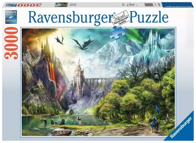 Puzzle Ravensburger Vlast Draka 3000 dijelova