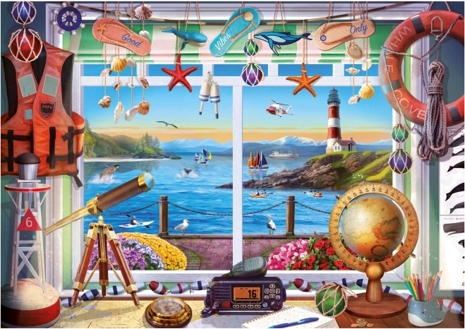 Educa Puzzle Život u luci 1000 dijelova
