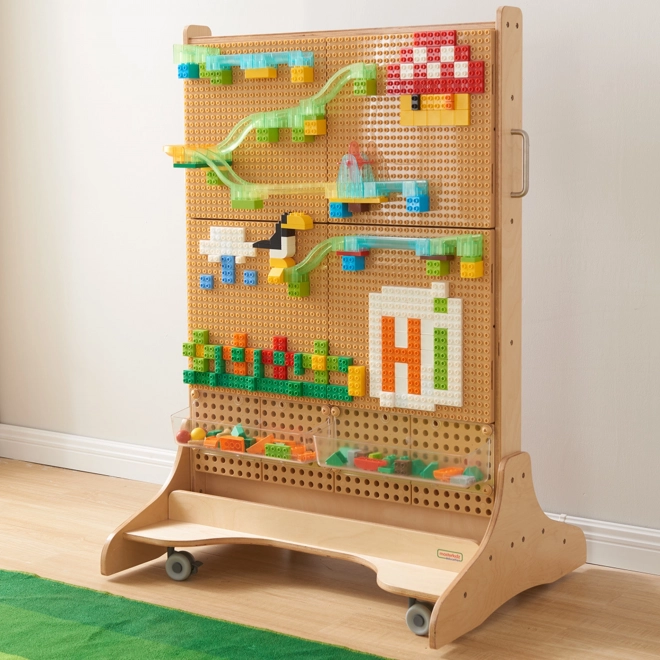 Konstrukcijski set MASTERKIDZ STEM s 563 dijelova i 4 dodatka za panel