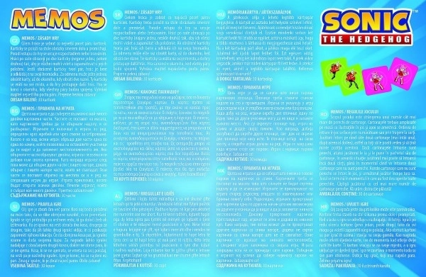 Pexeso Jež Sonik
