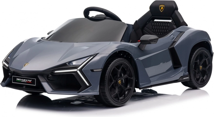 dječji električni autić LAMBORGHINI Revuelto – sivi