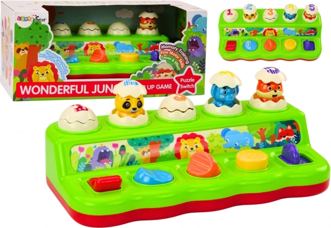 Pop Up Toy Pop Up Animals Edukativna ploča za djecu Zvukovi