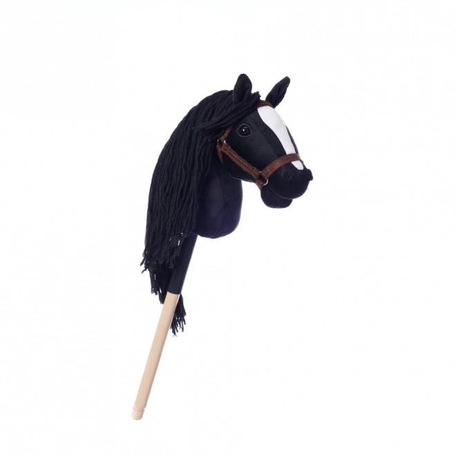 HOPPIHORSE konj na štapu hobi konj veličina A4 crni