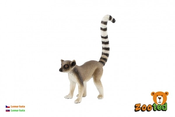 Lemur kata zooted plast 7cm u vrećici