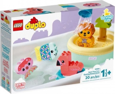 Lego Duplo zabava u kadi: plutajući otok sa životinjama