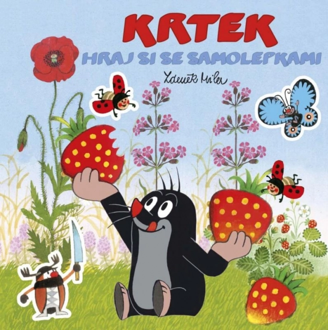 Album sličica Krtek 3 Igraj se sa samoljepljivim naljepnicama