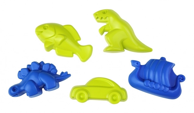 Modlice za pijesak s dinosaurom 5 dijelova