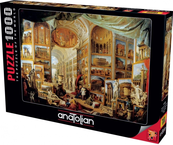 Puzzle Unutrašnjost imaginarne galerije slika 1000 dijelova
