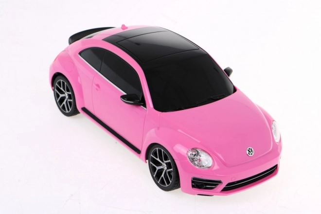 Auto na daljinsko upravljanje R/C Volkswagen Beetle Rastar 1:14 ružičaste boje