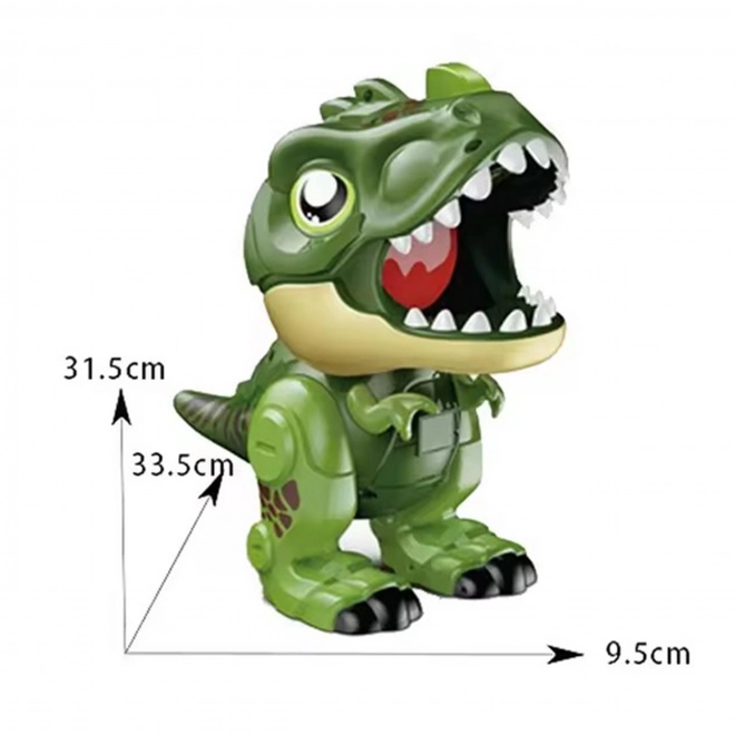 Interaktivni pištolj s pjenastim kuglicama i dinosaur izbacivac