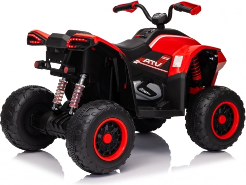 Četverokotač Fast Wheel crvena