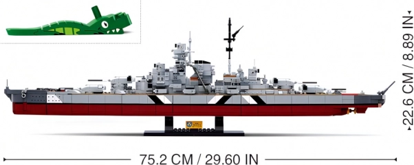 Impozantne dimenzije i mjerilo 1:350