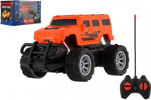 RC mini kamion 1:43 na daljinsko upravljanje sa svjetlom – Narančasta