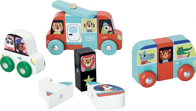 Kreativno slaganje 4 prijevozna sredstva