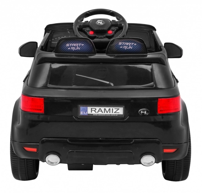 Električni autić Land Rapid Racer crni