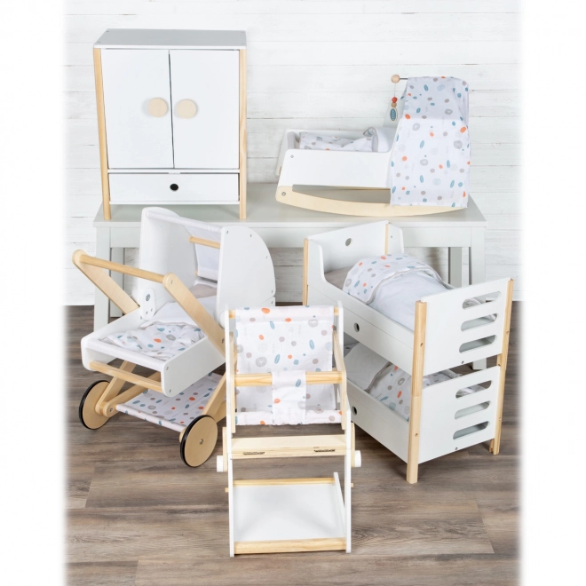 Small Foot Drvena posteljica Little Button