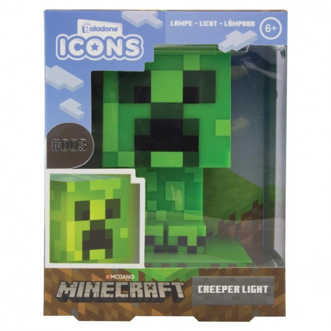 Svjetleća ikona Minecraft - Creeper